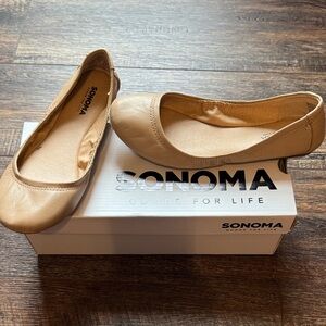 Sonoma Women's Beige Ballet Flats